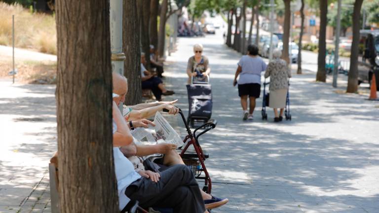 Las entidades alertan sobre la soledad no deseada entre los mayores. FOTO: Pere Ferré