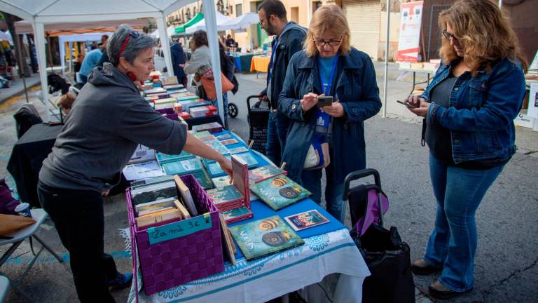 $!Un momento de la feria, este sábado, 19 de octubre, por la mañana. FOTO: MARC BOSCH