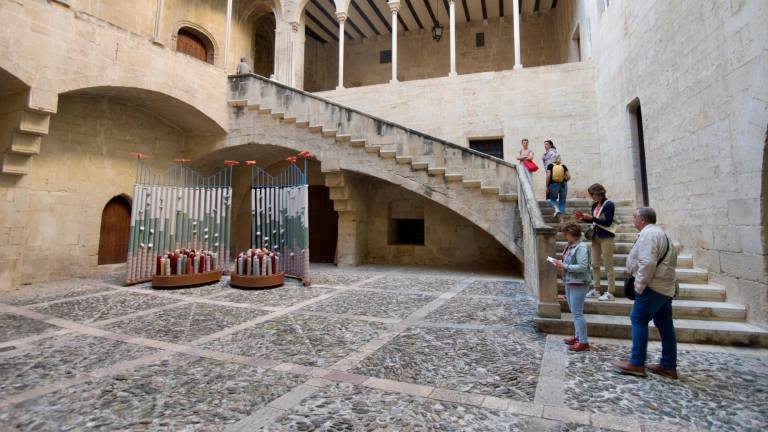 L’obra al Palau Episcopal, un espai que no sempre es pot visitar. Foto: J. Revillas