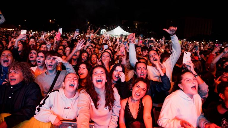 Comenzó a llover cuando acabó el concierto de Mushkaa. Foto: Marc Colilla