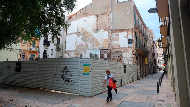 Les darreres troballes fetes a la ciutat han estat al carrer del Vidre. Foto: Alba Mariné