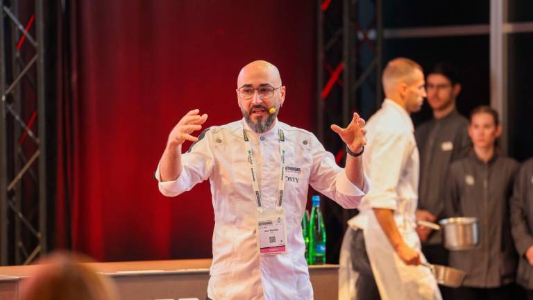 $!El chef Artur Martínez. FOTO: GASTRONOMIC FORUM BARCELONA