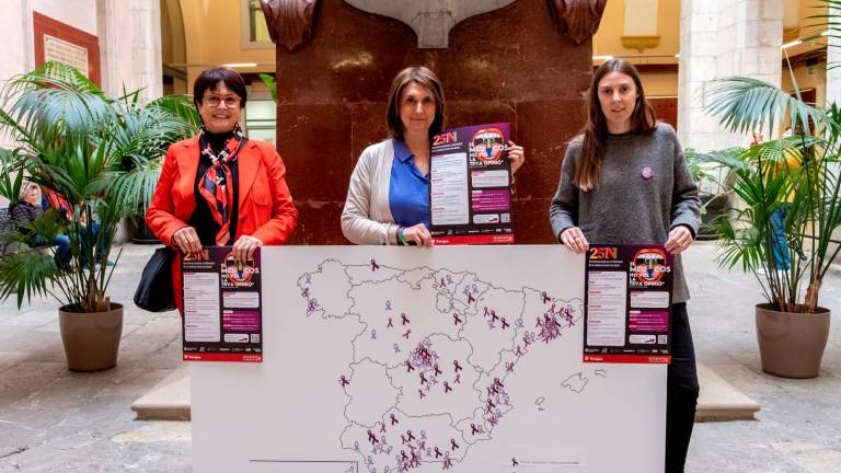 Los actos se enmarcan en el Día Internacional para la Eliminación de la Violencia hacia las Mujeres. Foto: Ajuntament de Tarragona