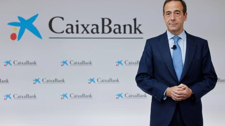 Gonzalo Gortázar, consejero delegado de CaixaBank. Foto: EFE