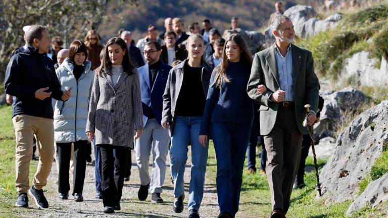 Su visita se hará de manera que no se interfieran las labores que están desempeñando los servicios de emergencia. Foto: EFE