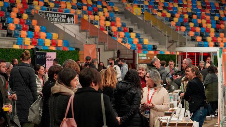 Unas sesenta empresas y entidades muestran su trabajo durante las jornadas. Foto: Cedida