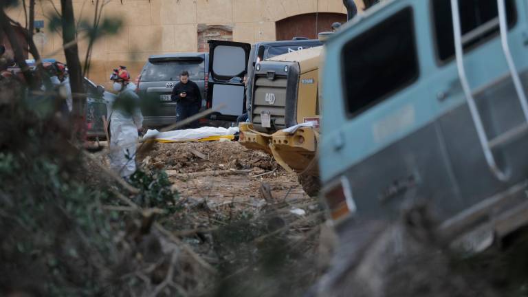 El anterior cadáver fue hallado el pasado 2 de diciembre entre los términos municipales de Vilamarxant y Benaguasil. Foto: EFE