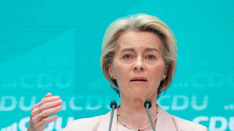 La presidenta de la Comisión Europea (CE), Ursula von der Leyen. Foto: EFE