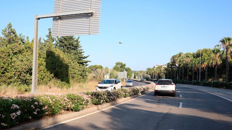 Los 3 km que pide asumir Salou van desde la rotonda del Cavet hasta la avenida de la Pedrera. Foto: Alba Mariné