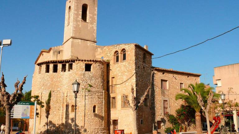 $!La iglesia de Sant Cristòfol de Cunit.