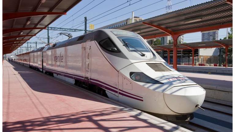 Un tren. Foto: Renfe