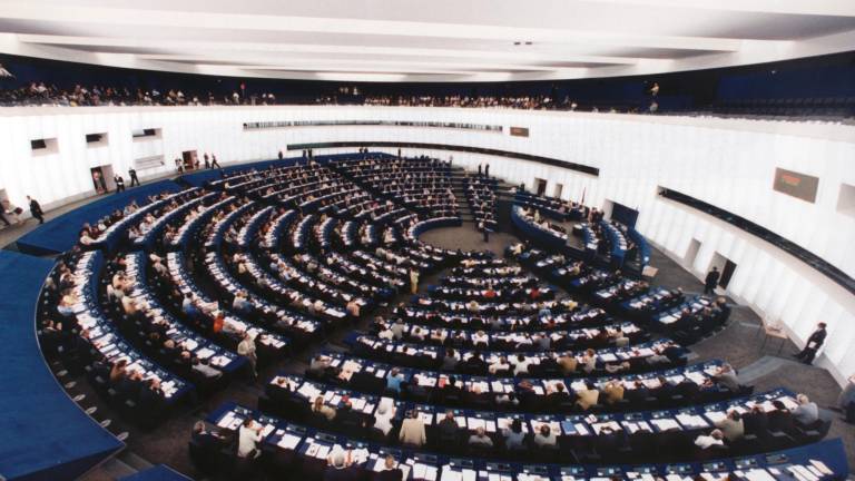 Hemicicle del Parlament Europeu. Foto: Jean-Louis Debaize/eC