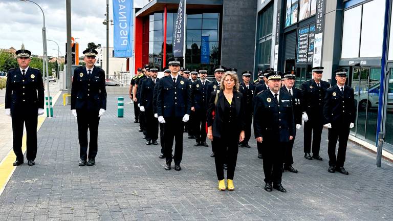 $!La Policia Local de Torredembarra celebra la Festa Patronal amb reconeixements i felicitacions