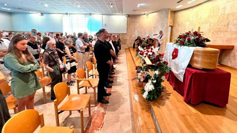 Un instante de la ceremonia que tuvo lugar la mañana de este miércoles. FOTO: Alfredo González