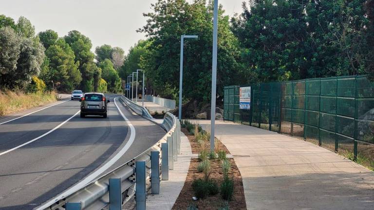 $!El camino del poblado íbero que debe cambiar la imagen de la C-31 en Calafell