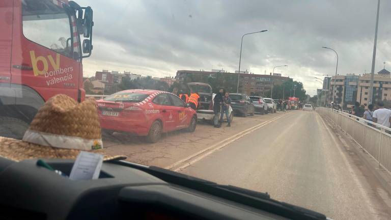 $!La devastación a ojos de esta solidaridad catalana. Foto: cedida