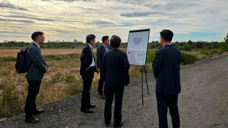 Los terrenos donde tiene que ubicarse la empresa coreana Lotte Energy. FOTO: aj. de mont-roig del camp