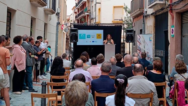 Un instant durant l’acte. Foto: Ajuntament de Reus