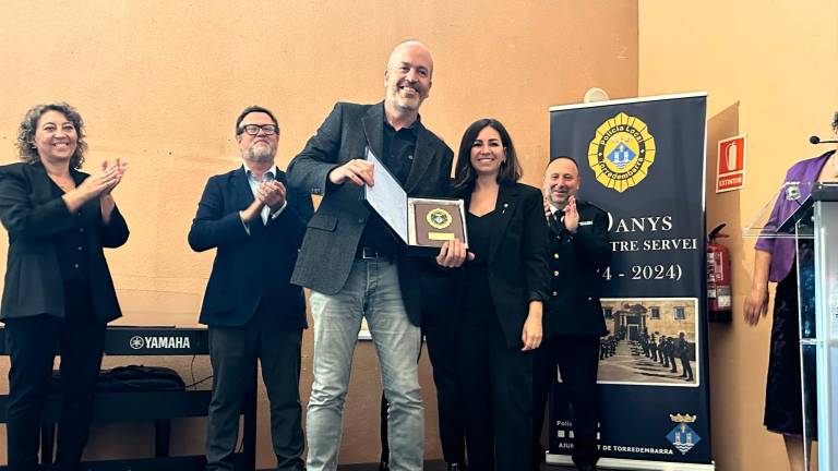 $!La Policia Local de Torredembarra celebra la Festa Patronal amb reconeixements i felicitacions