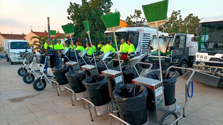 Nuevos equipos para la limpieza de calles.