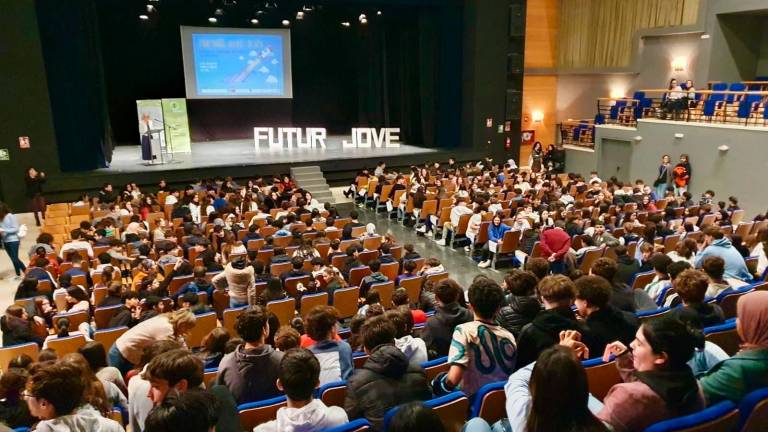 Un dels moments de la jornada de ‘Futur Jove 2024’ que es va celebrar ahir. Foto: Cedida