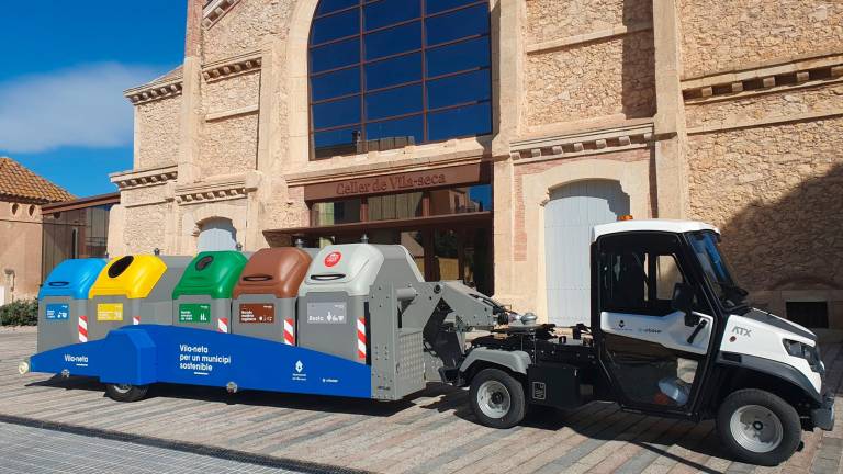 El nuevo sistema de contenedores, que se ha hecho público este jueves, es único para Vila-seca.