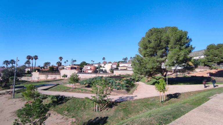 Calafell fa anys que treballa per retenir l’aigua de pluja i evitar inundacions. Foto: Cedida