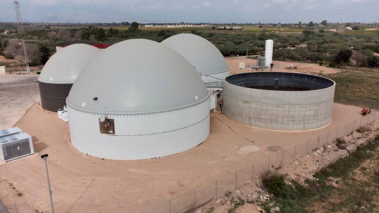 La planta de biometagàs de la Galera dóna sortida a residus agroalimentaris, purins i sansa d’oli. Foto: J. Revillas