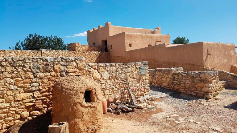 $!Casas de la Ciudadela ibérica de Calafell.