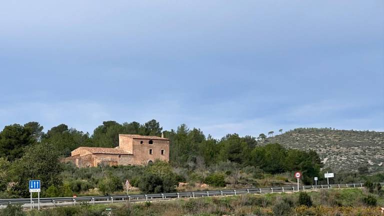 Una de las históricas masías de La Bisbal del Penedès.