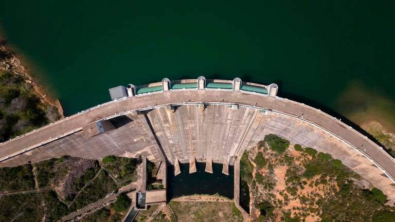 Vista general del embalse de Forata. Foto: EFE