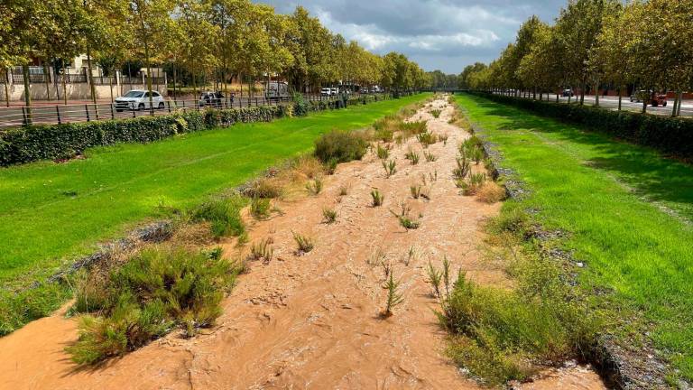 Imagen de la riera de Cambrils. Foto: DT