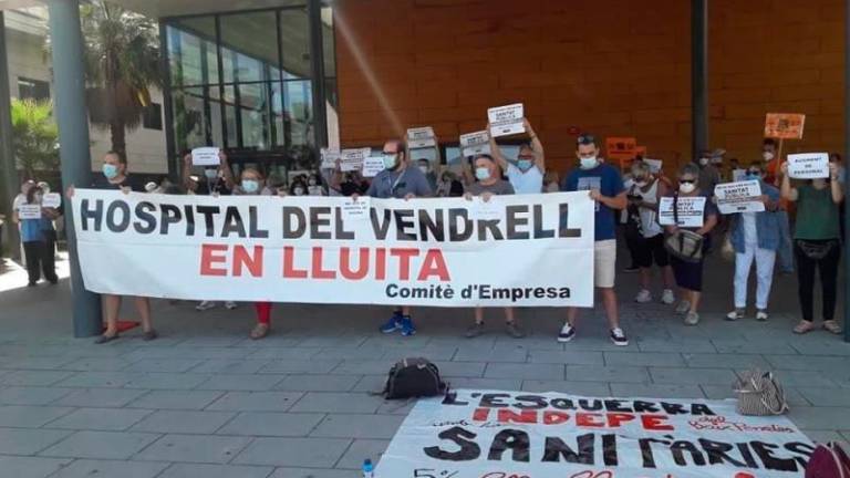 $!Los trabajadores del hospital han denunciado reiteradamente las carencias del centro.