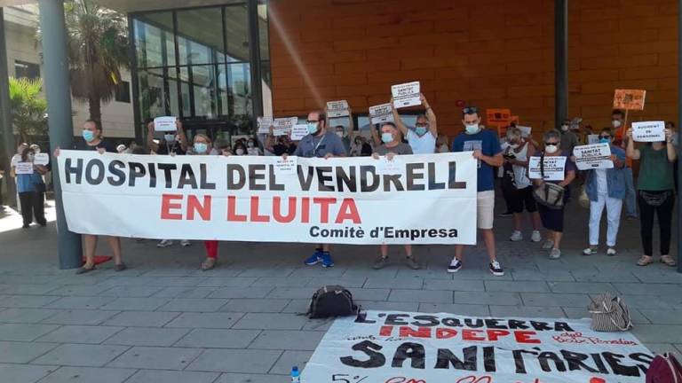 Trabajadores del hospital demandan más personal. foto: DT