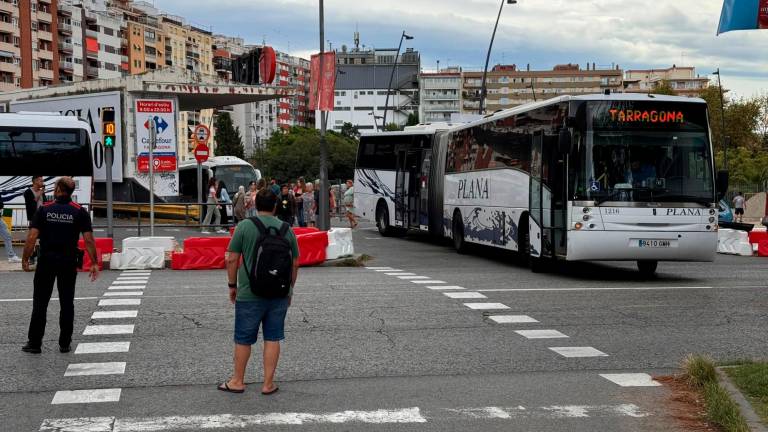 Imagen del momento en que se ha producido la ‘explosión’. Foto: À. Sanmartín