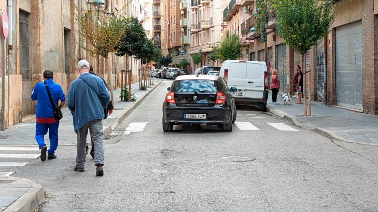 La calle Sant Miquel, donde se produjo la agresión. Foto: Àngel Ullate/DT