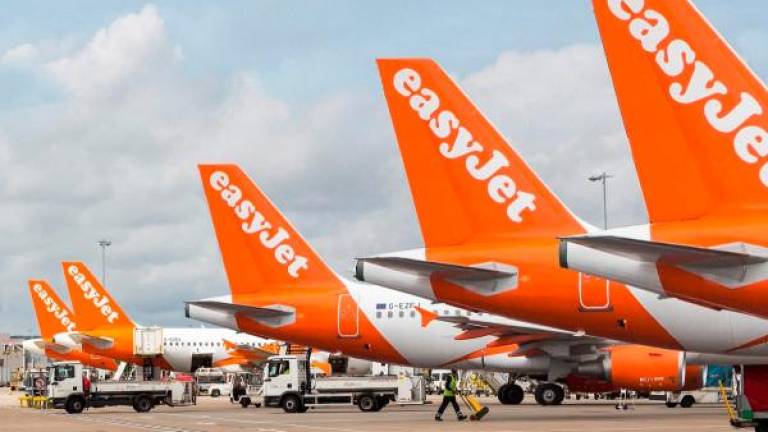 Aviones de Easyjet. Foto: Easyjet