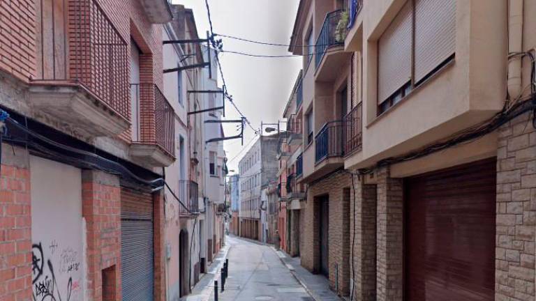 $!La vivienda está en la calle del Mar de El Vendrell.