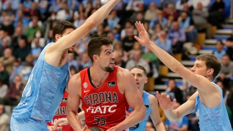 Jaume Sorolla cumple su cuarta temporada en el Girona con el que se ha asentado en la élite. foto: cedida