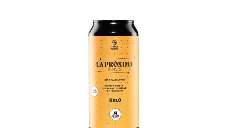 Imagen de la nueva cerveza de proximidad de Mortiz. Cedida