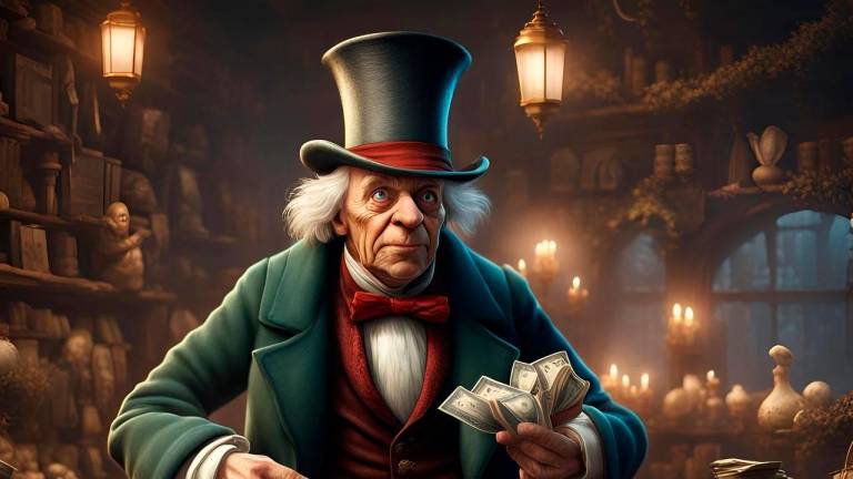 $!Scrooge es el protagonista de la historia de Charles Dickens. Foto: Mickeydrec/Pixabay