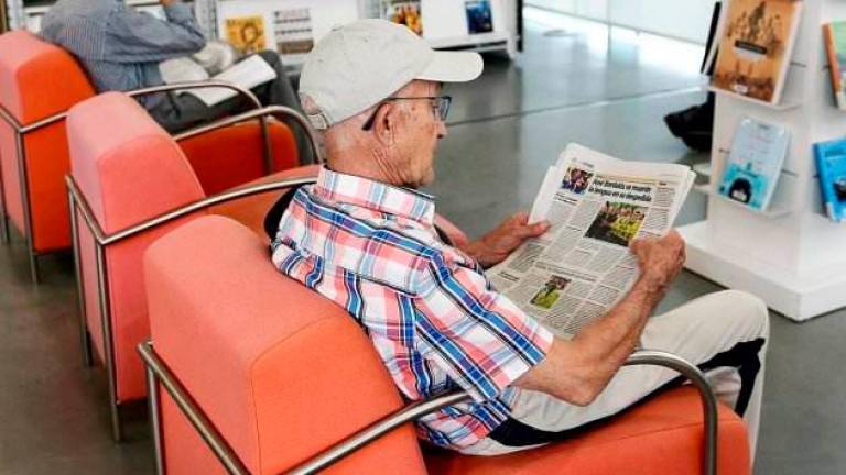 Las bibliotecas pueden ser un buen refugio climático. FOTO: ACN