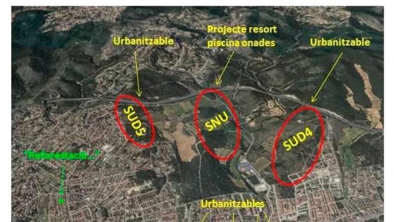 $!Los ecologistas piden una moratoria en proyectos urbanísticos de Cunit por riesgo de inundación