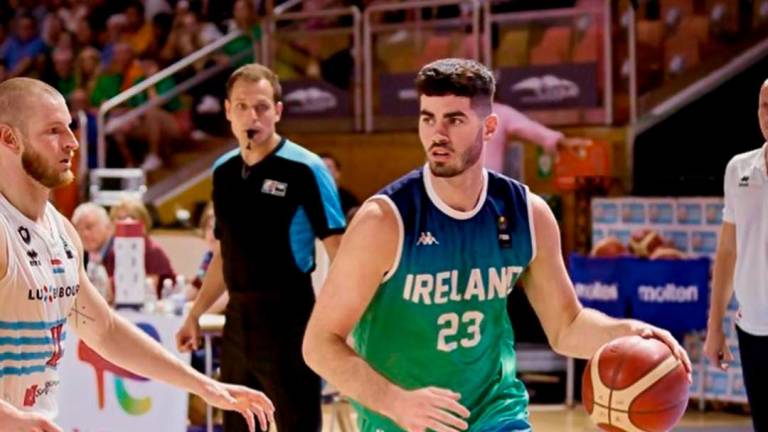 Matt Treacy en un partido con la selección de Irlanda. Foto: Cedida