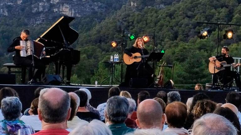 Concert de Maria del Mar Bonet a la Febró. Foto: Isabel Olesti