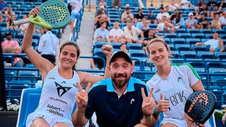 Paula Josemaría, Angel González y Ari Sanchez. foto: INSTAGRAM A.S.