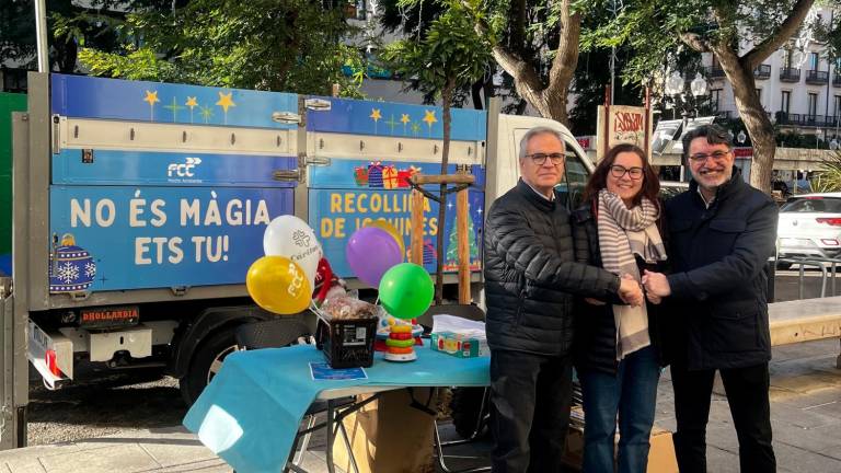 Salvador Grané, Eva Calvés y Miquel Àngel Quero. Foto: Cedida