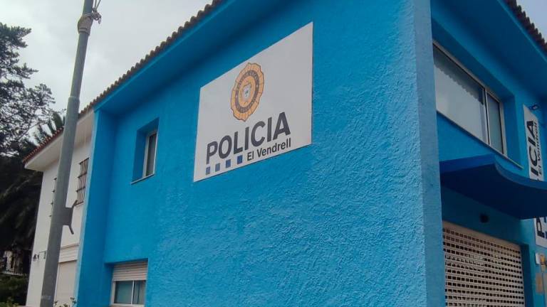 Las dependencias policiales en Coma-ruga.