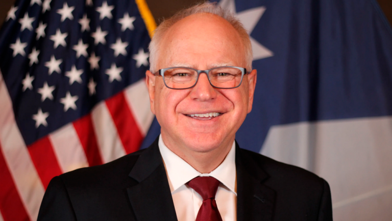 Tim Walz. Foto: EFE