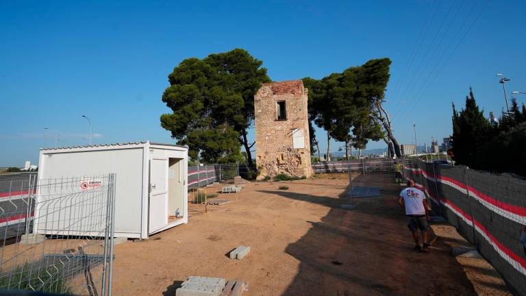 Las obras de restauración empezaron la semana pasada. Foto: APT